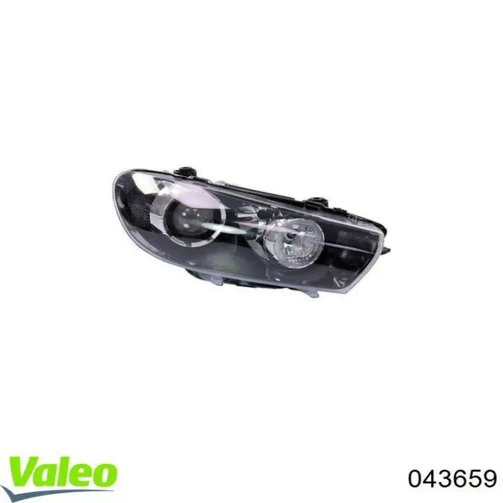 Правая фара 043659 VALEO