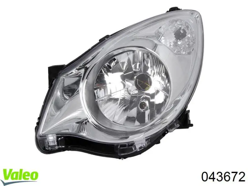 Фара левая VALEO 043672 цена, от 133.20 USD