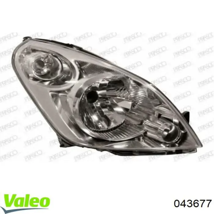 Фара правая VALEO 043677