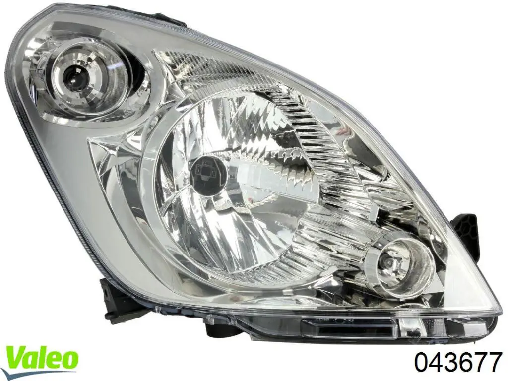 Правая фара 043677 VALEO
