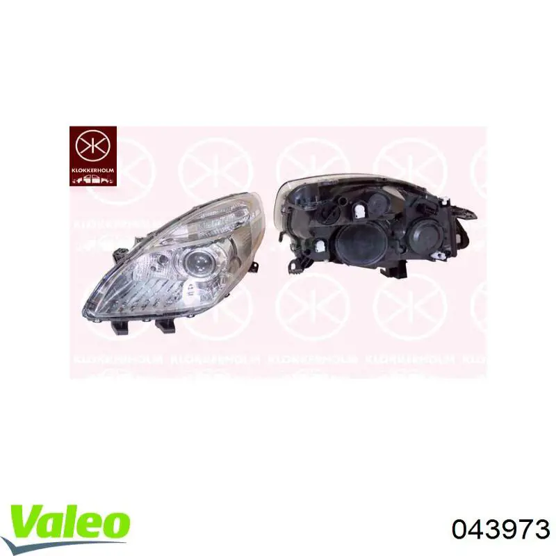 Фара правая VALEO 043973