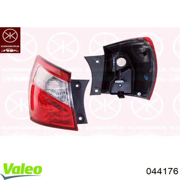 Фонарь задний правый внешний 044176 VALEO