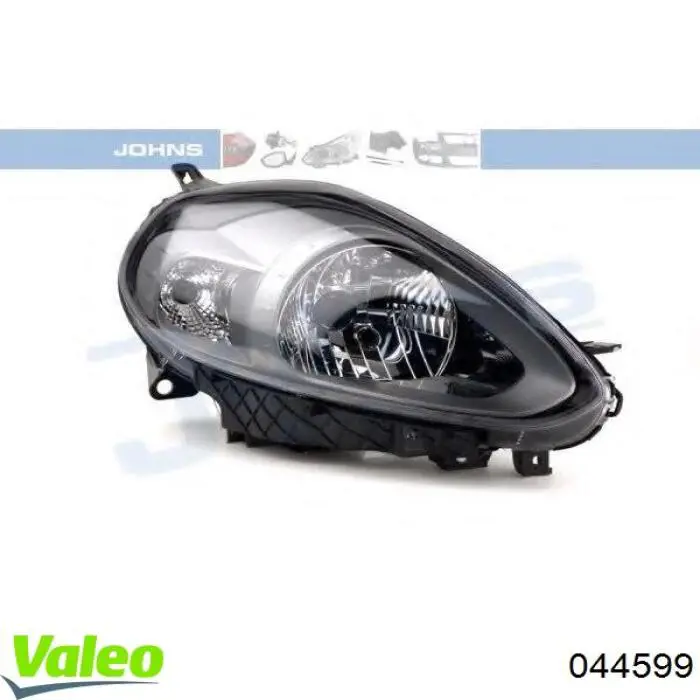 Купить 044599 VALEO Фара основная правая