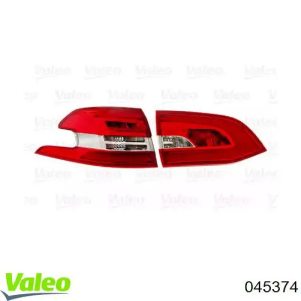 Купить 45374 VALEO Стоп задний