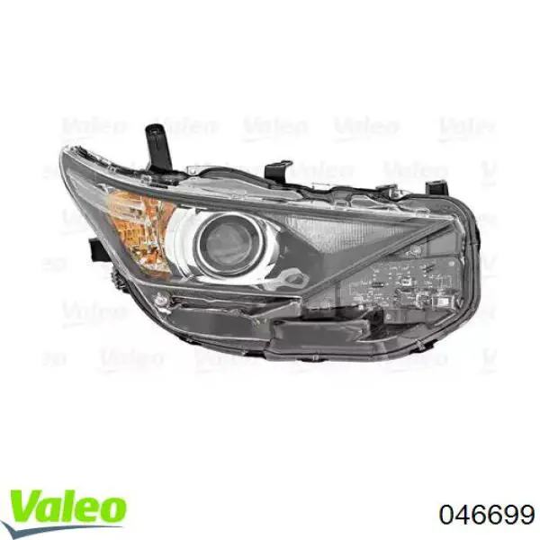 Правая фара 46699 VALEO