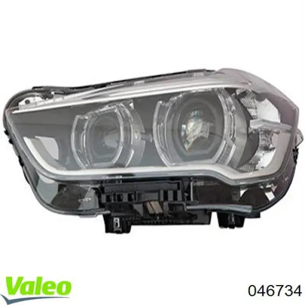 Левая фара 046734 VALEO