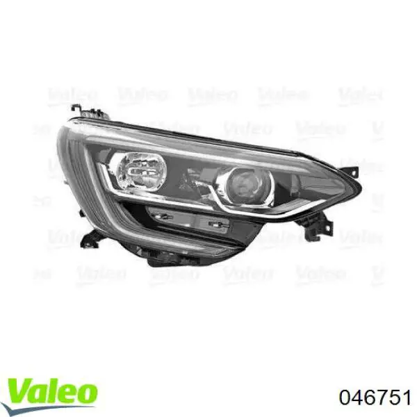 Правая блок фара VALEO 046751 цена, от 254.17 USD