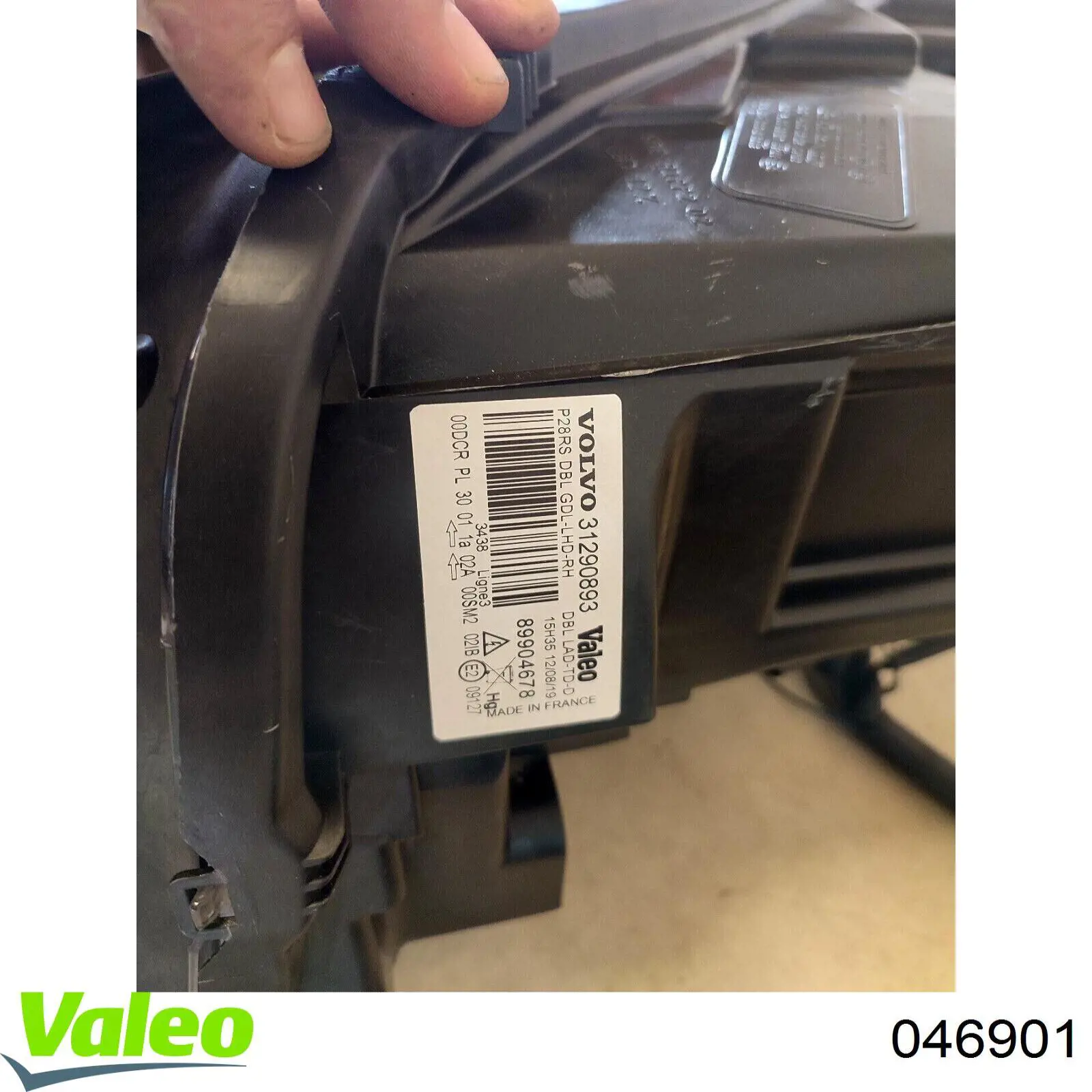 Купить 046901 VALEO Фара левая передняя