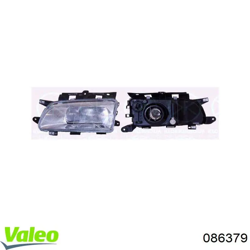 Купить 086379 VALEO Фара левая передняя