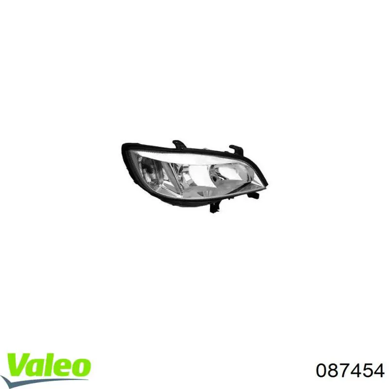 Фара правая 087454 VALEO