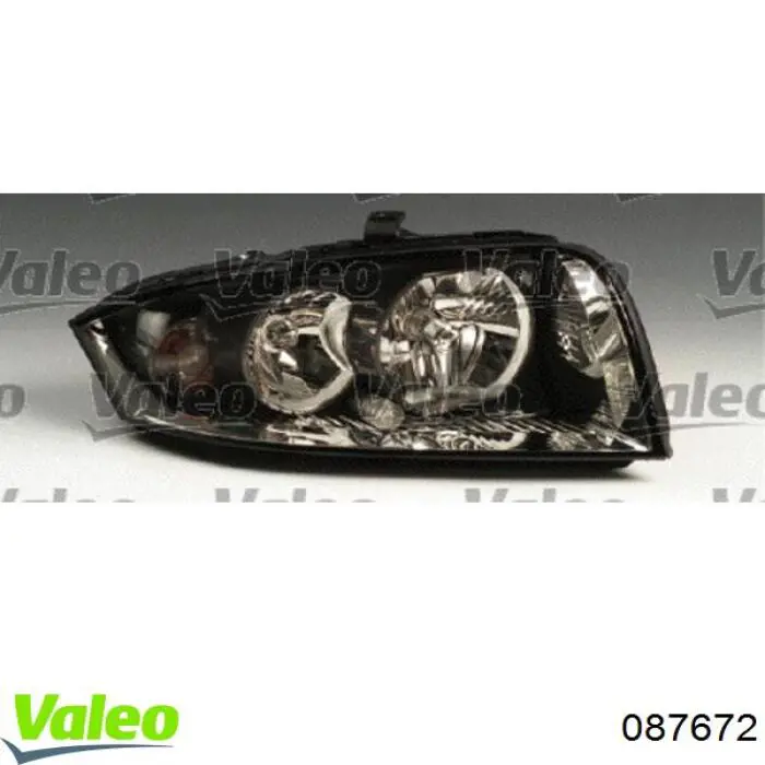 Фара правая 87672 VALEO