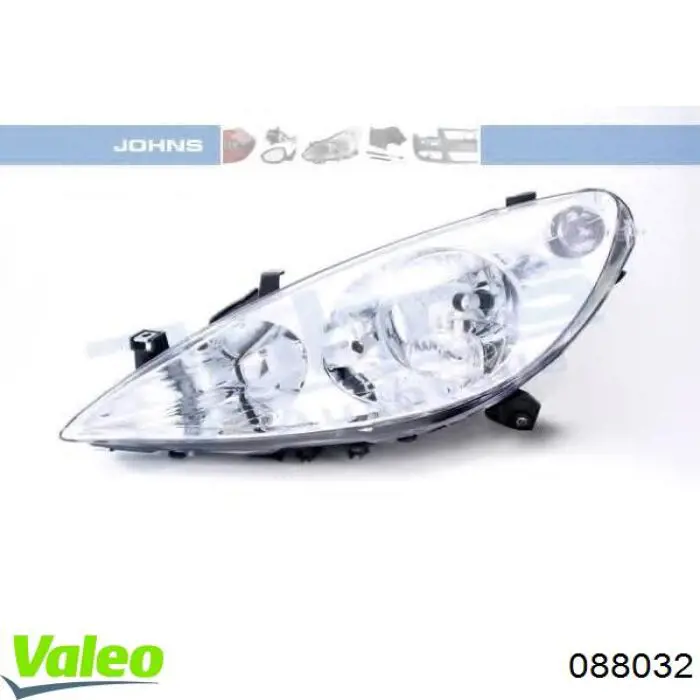 Купить 088032 VALEO Фара левая передняя