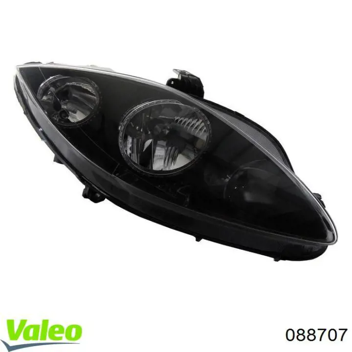 Фара правая 088707 VALEO