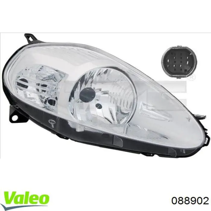 Фара правая 088902 VALEO