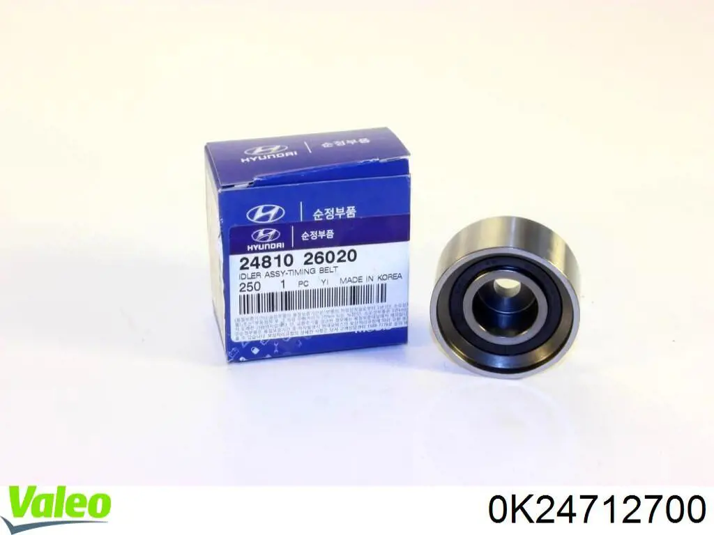 Ролик натяжителя ремня газораспределения VALEO 0K24712700 цена, от 9.63 USD
