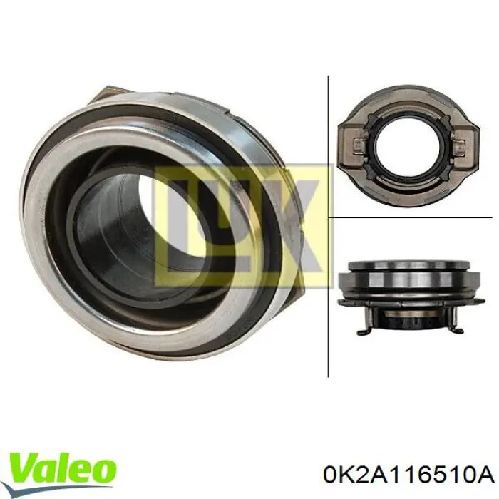 Выжимной подшипник 0K2A116510A VALEO