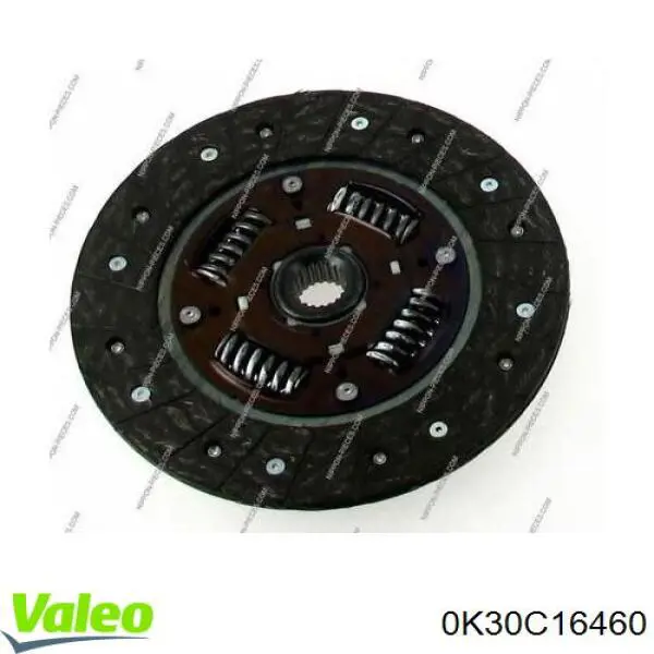 Диск сцепления 0K30C16460 VALEO