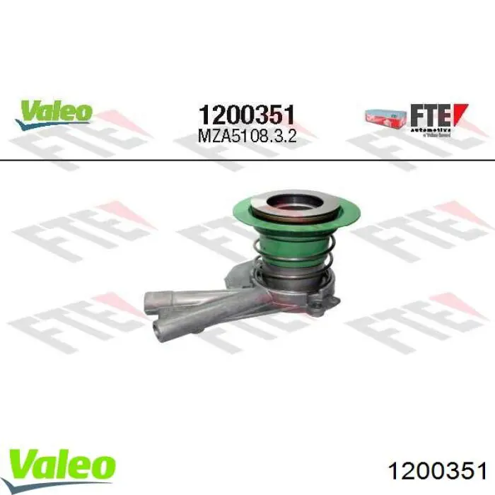 Цилиндр сцепления с выжимным подшипником VALEO VAL830125