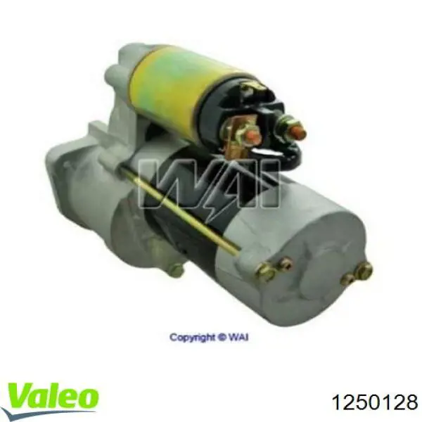 1250128 VALEO Стартер автомобиля