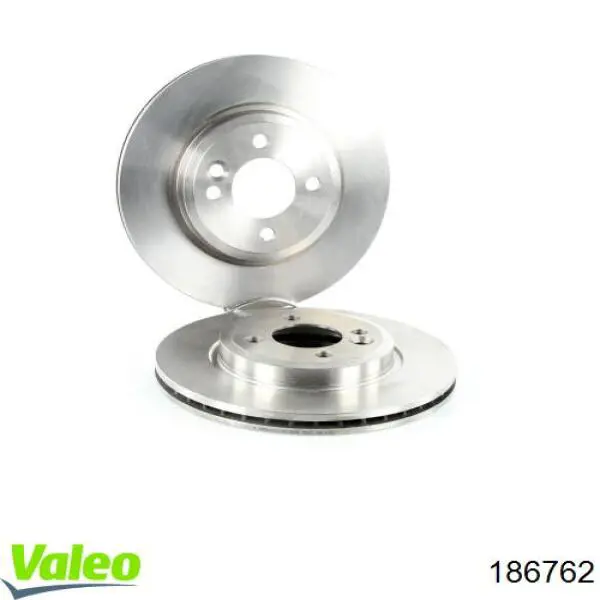 Freno de disco delantero 186762 VALEO