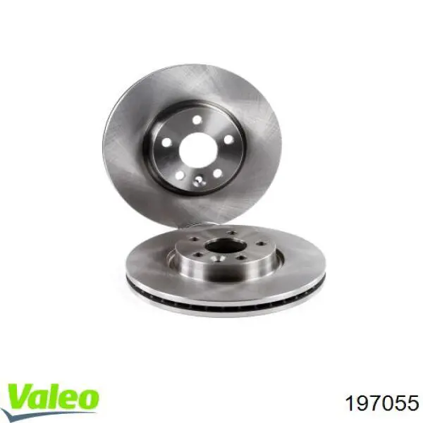 Купить 197055 VALEO Ротор тормозной