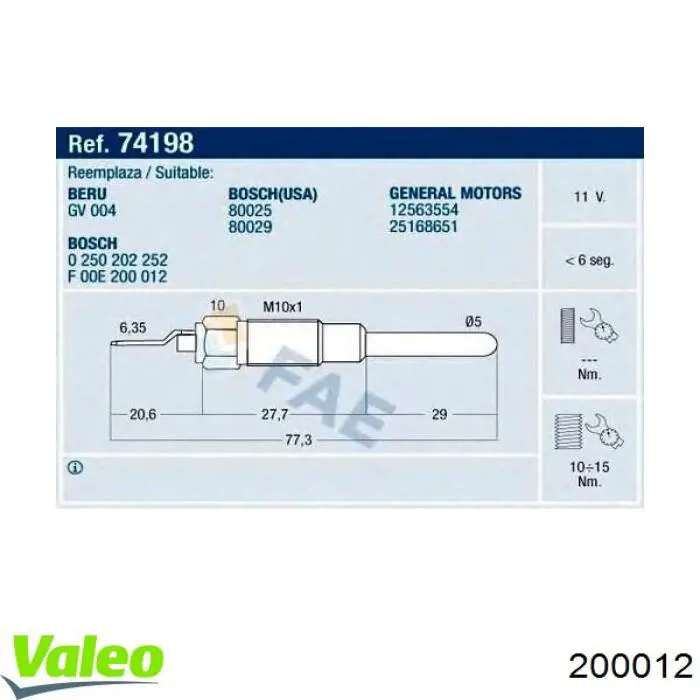 Автомобильный генератор VALEO 200012 цена, от 246.45 USD