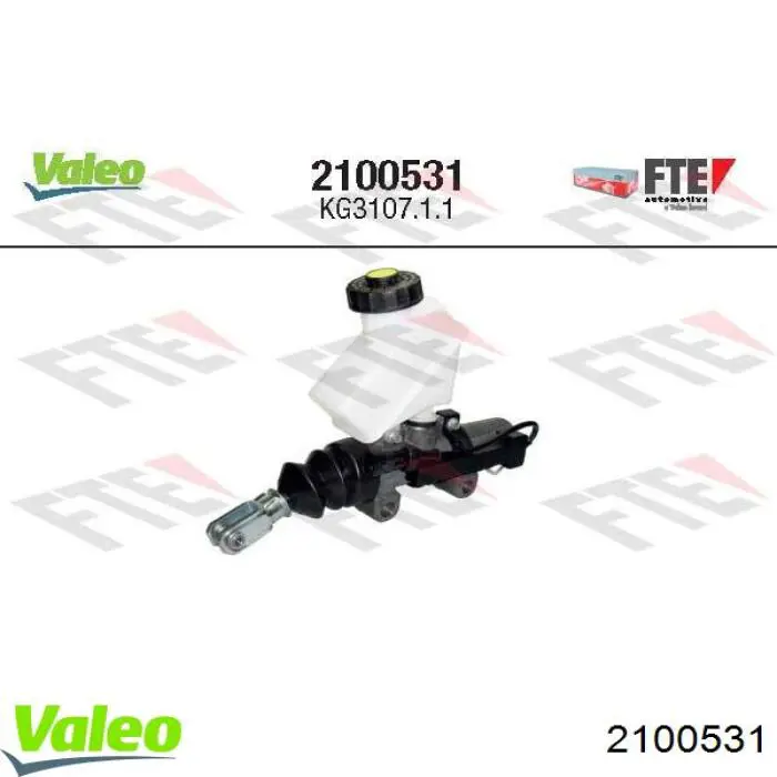 CP-103 Pneumatics cilindro mestre de embraiagem