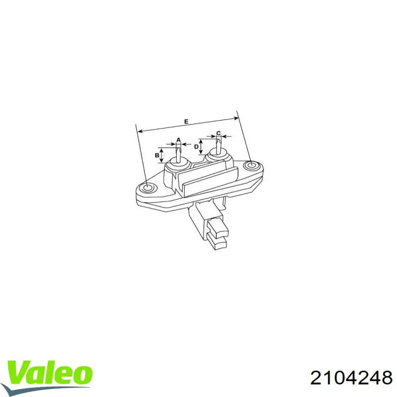 Купить 2104248 VALEO Генератор