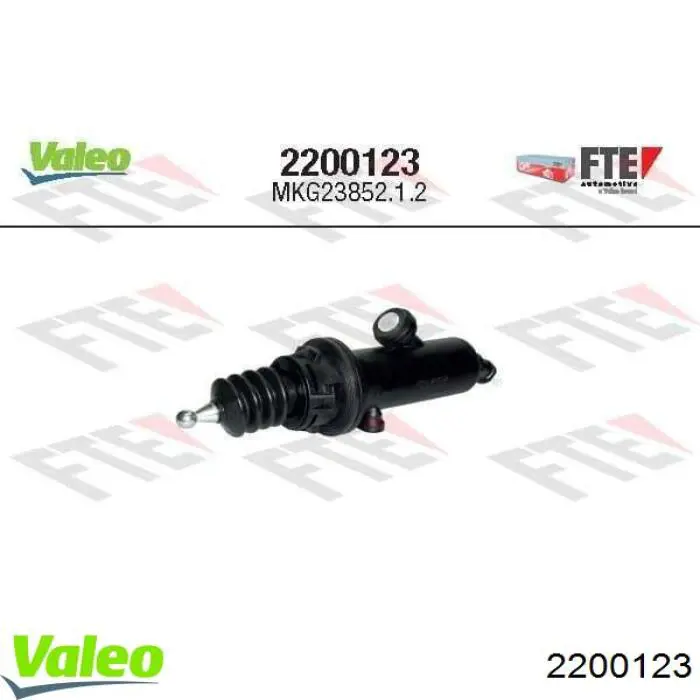 Купить 2200123 VALEO Главный цилиндр сцепления
