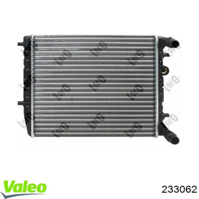 Радиатор 233062 VALEO