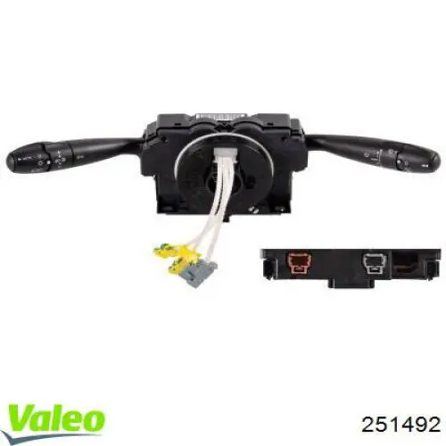 251492 VALEO Переключатель подрулевой в сборе