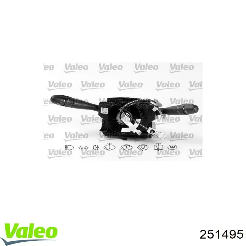 251495 VALEO Переключатель подрулевой в сборе