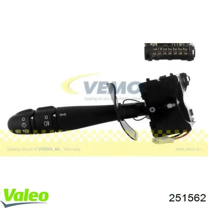 Левый подрулевой переключатель 251562 VALEO