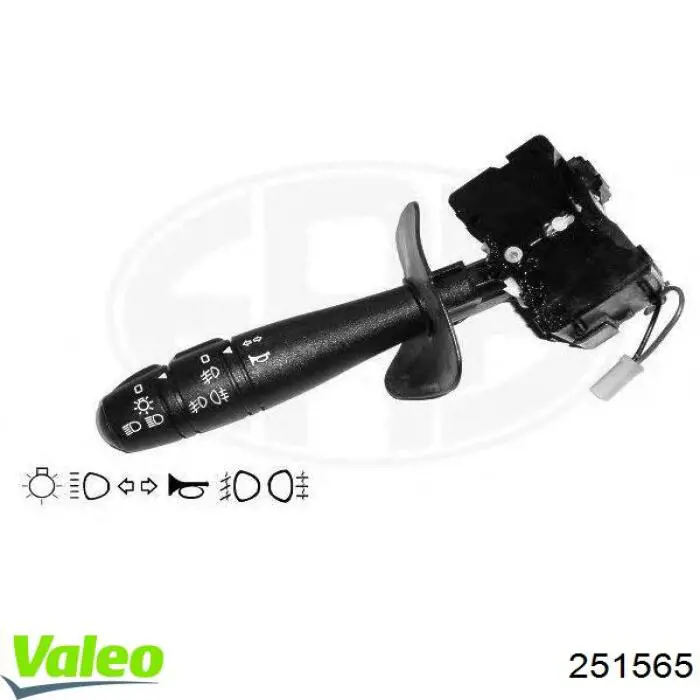 Купить 251565 VALEO Левый подрулевой переключатель