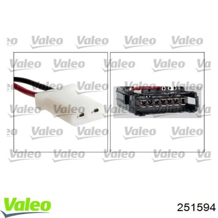 Левый подрулевой переключатель 251594 VALEO