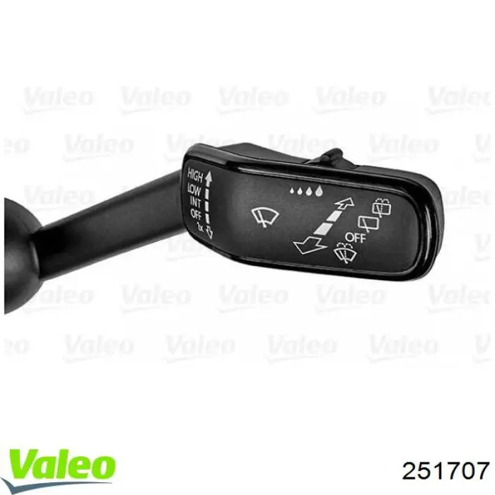 251707 VALEO Переключатель подрулевой в сборе