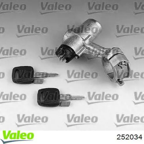 Замок зажигания VALEO 252034