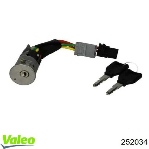 Замок зажигания VALEO 252034 цена, от 17.25 USD