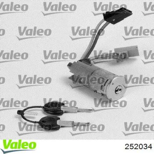 Купить 252034 VALEO Замок зажигания