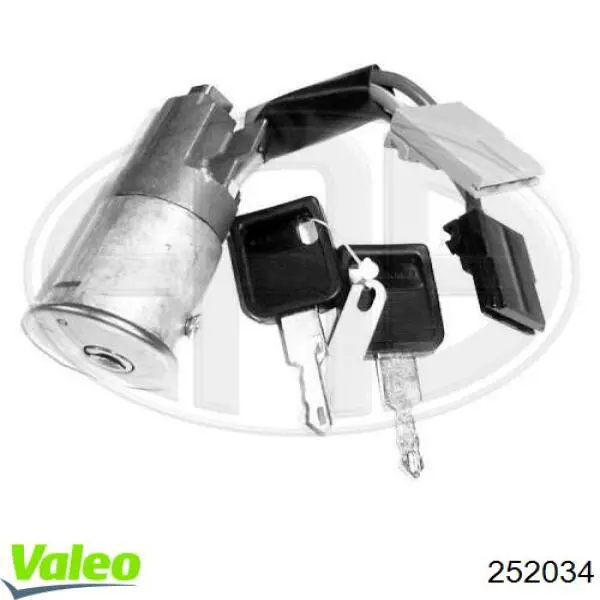 Замок зажигания 252034 VALEO