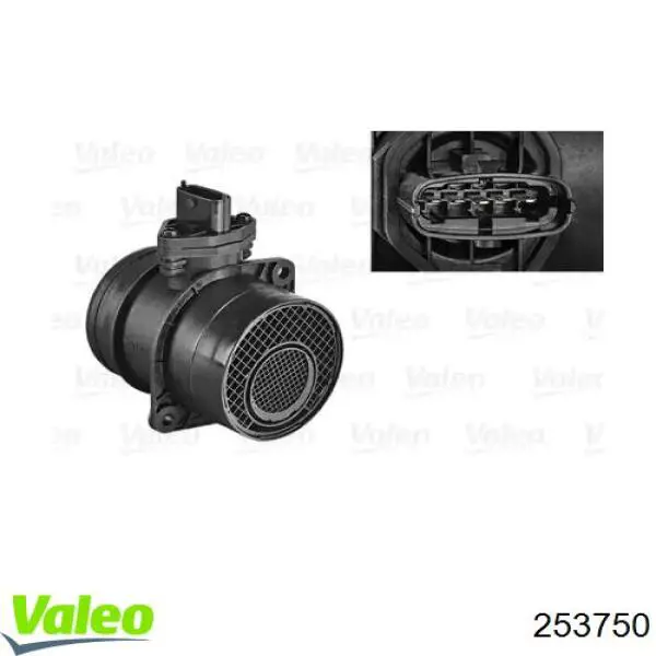 Купить 253750 VALEO Воздухомер