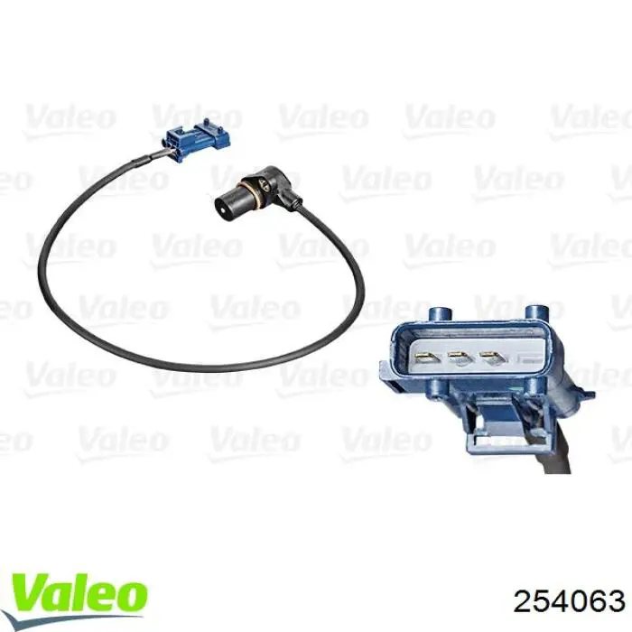 Датчик коленвала 254063 VALEO