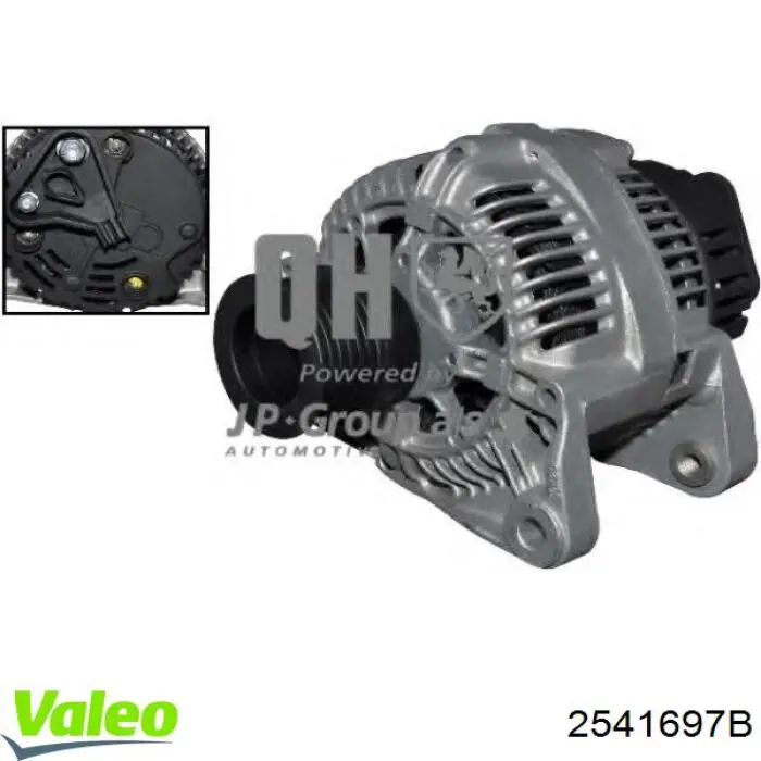 Автомобильный генератор VALEO 2541697B цена, от 45.61 USD