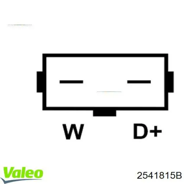 Купить 2541815B VALEO Генератор