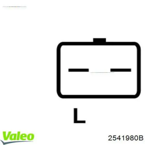 Автомобильный генератор VALEO 2541980B цена, от 146.01 USD