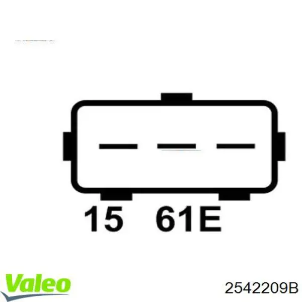 Реле генератора 2542209B VALEO