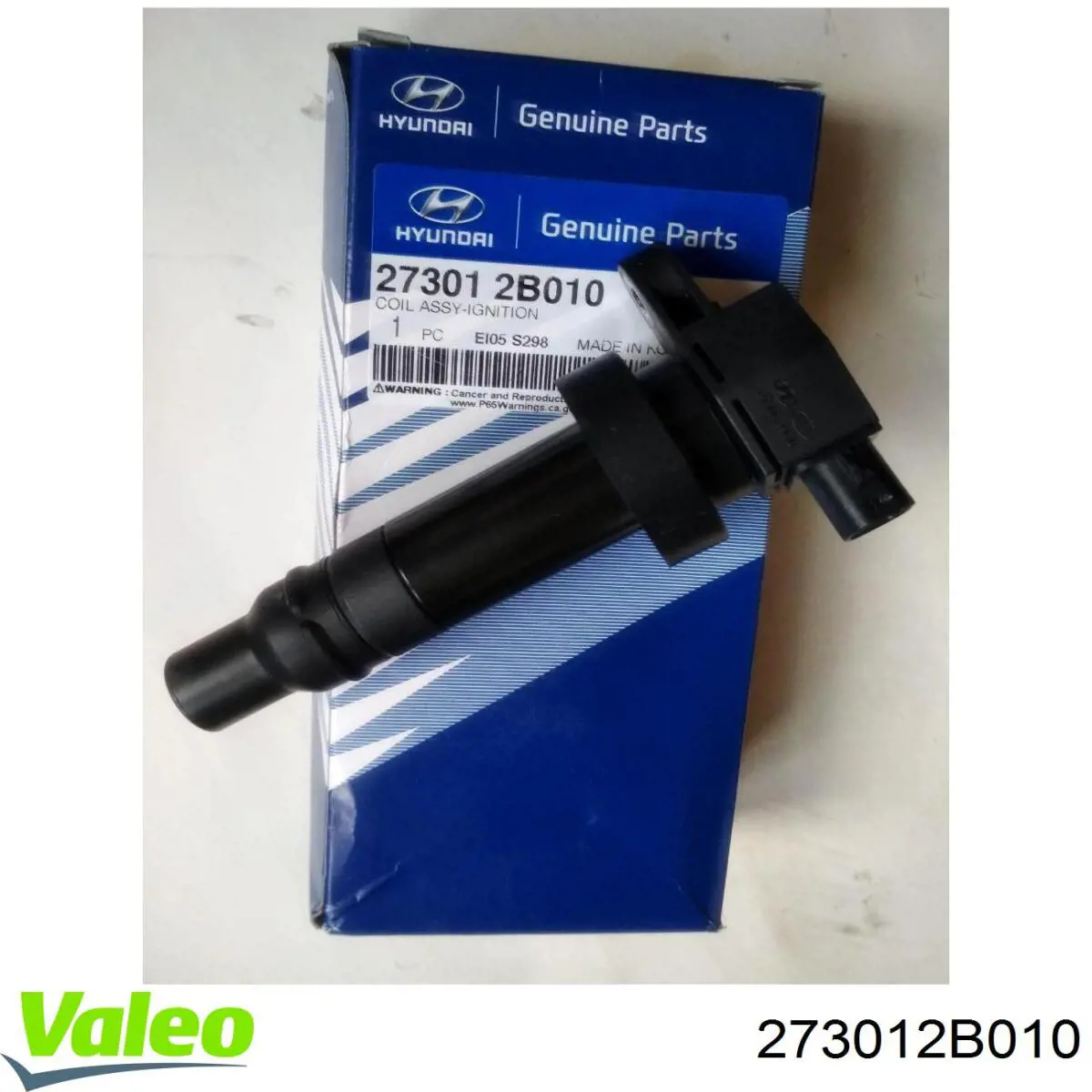 Катушка зажигания 273012B010 VALEO