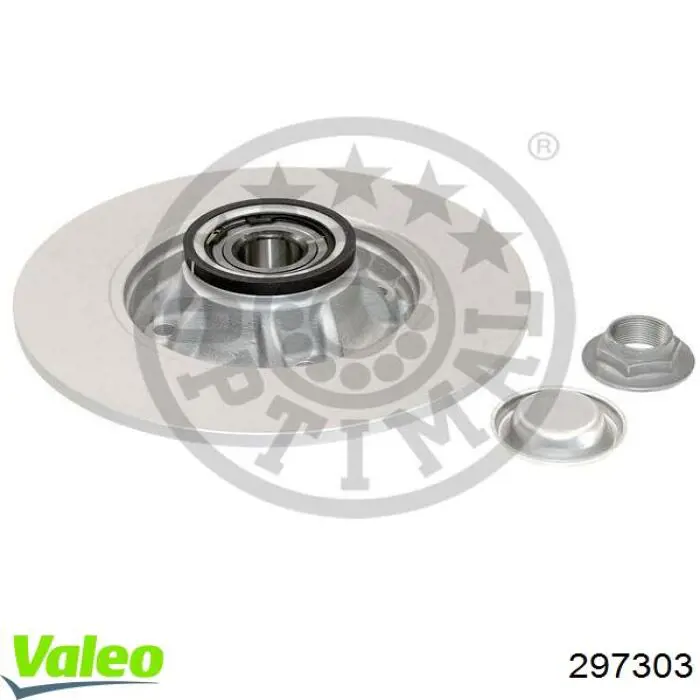 Тормозные диски 297303 VALEO