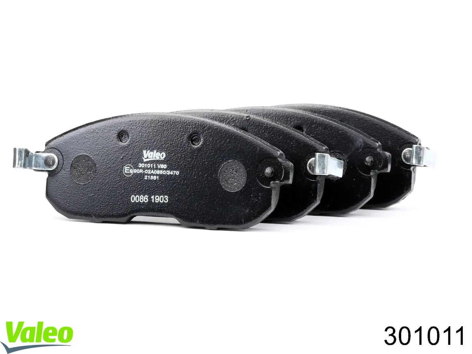 Купить 301011 VALEO Колодки тормозные