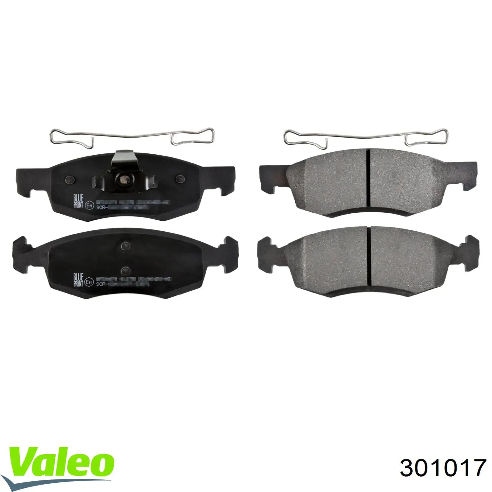 Купить 301017 VALEO Колодки тормозные